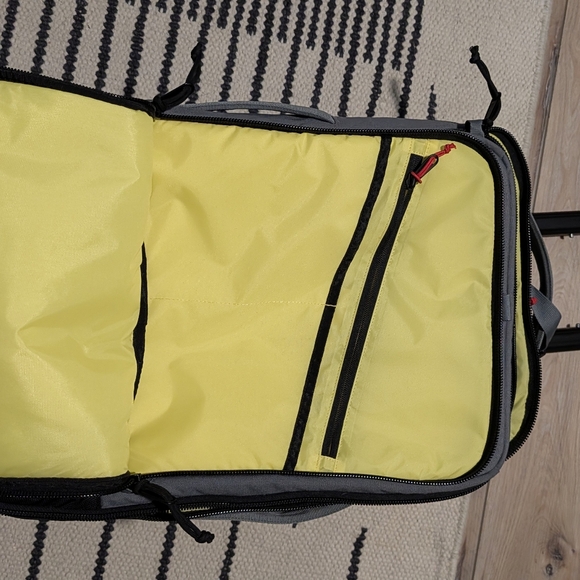 Topo Designs Global Traveler Duo - 40L Roller And Global Briefcase - Gray - Picture 3 of 7